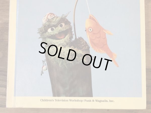 80’sのセサミストリートのヴィンテージのピクチャーブック