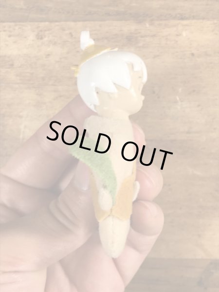 80’sのフリントストーンのバンバンのヴィンテージのミニプラッシュドール