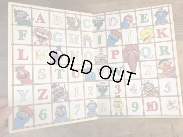 80年代頃のセサミストリートのビンテージのピクチャーブック