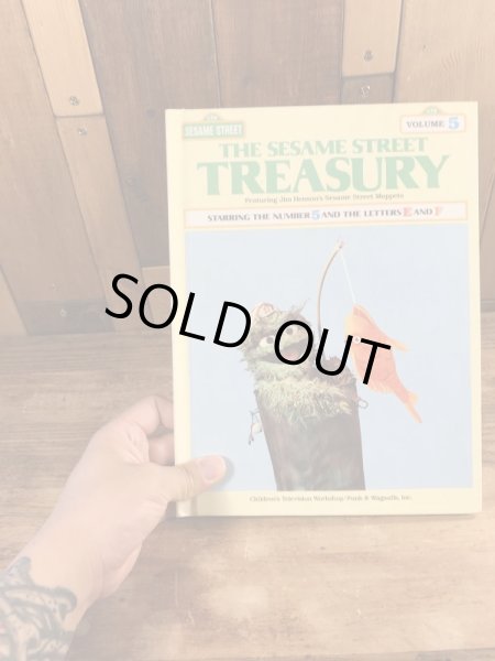 80’sのセサミストリートのヴィンテージのピクチャーブック