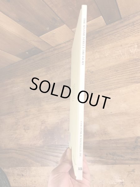 80年代頃のセサミストリートのビンテージの絵本