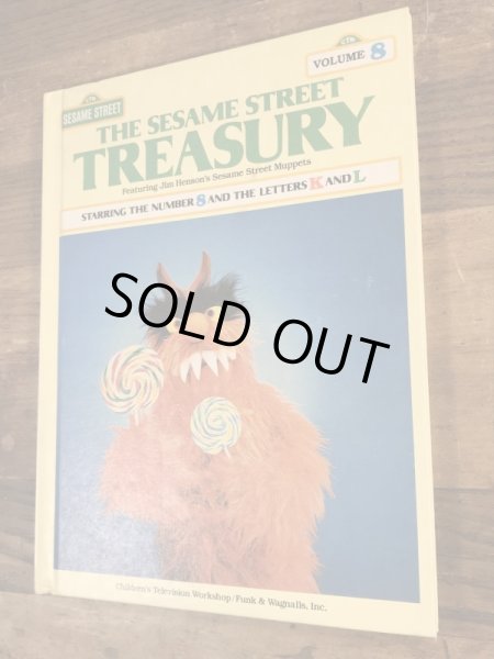 80’sのセサミストリートのヴィンテージのピクチャーブック