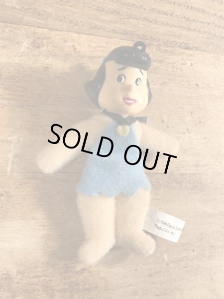 80年代頃のフリントストーンのベティのビンテージのミニぬいぐるみ