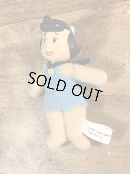 80’sのフリントストーンのベティのヴィンテージのミールトイ