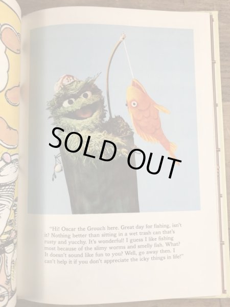 80年代頃のセサミストリートのビンテージの絵本