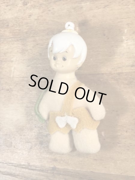 80’sのフリントストーンのバンバンのヴィンテージのミニプラッシュドール