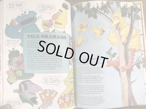 80’sのセサミストリートのヴィンテージのピクチャーブック