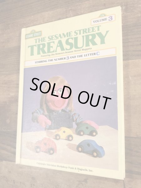 【THE SESAME STREET STORY】英語　初版本　ダメージあり The Sesame Street Treasury Book No.3 セサミストリート
