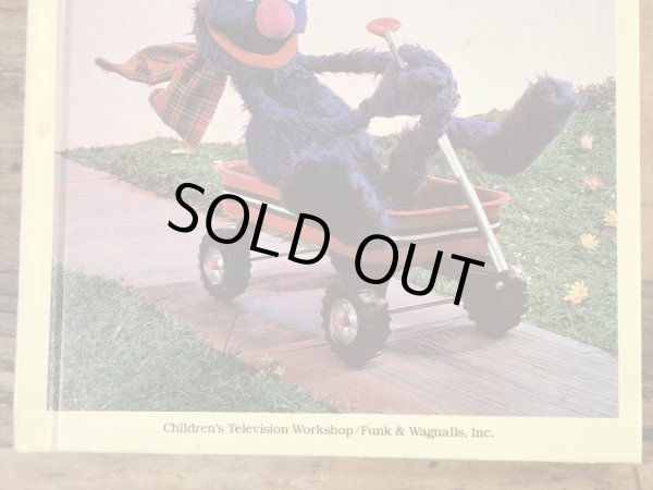 80年代頃のセサミストリートのヴィンテージのピクチャーブック