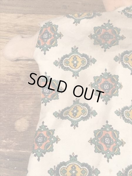 60’sのフリントストーンのバンバンのヴィンテージのハンドパペット人形