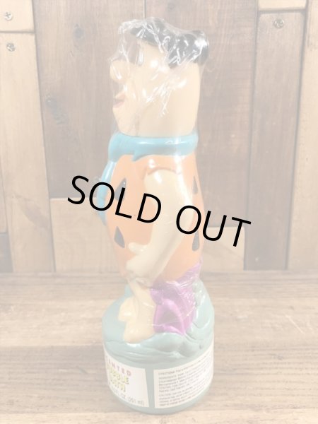 90’sのフリントストーンのフレッドのヴィンテージのシャンプーボトル