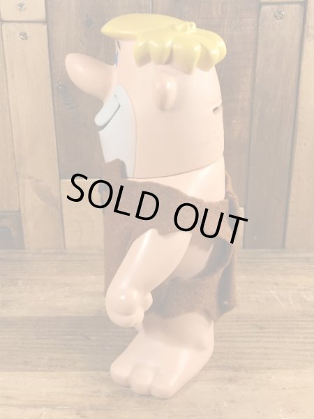 70’sのフリントストーンのバーニーのヴィンテージの貯金箱フィギュア