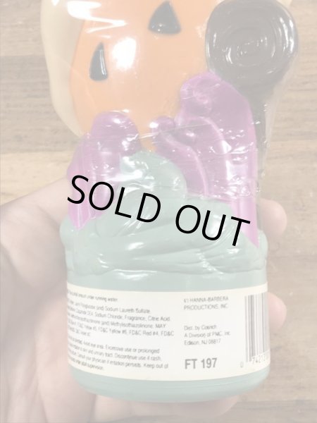 90’sのフリントストーンのフレッドのヴィンテージのシャンプーボトル