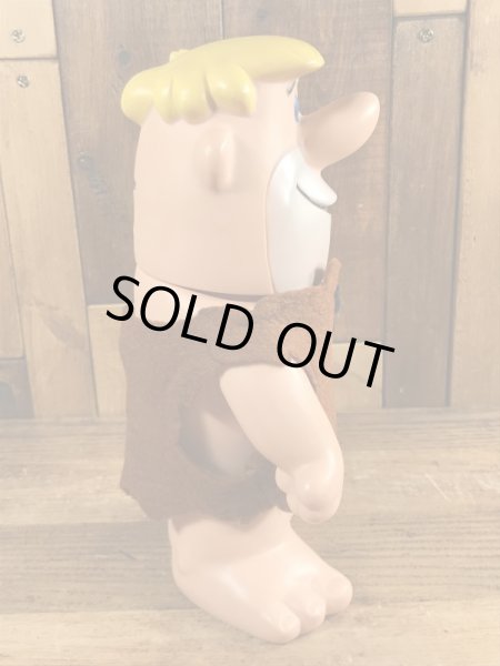 70年代頃のフリントストーンのバーニーのビンテージのコインバンクドール