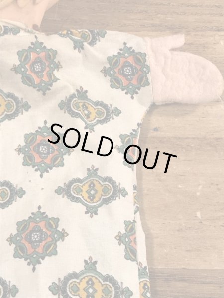 60年代頃のフリントストーンのバンバンのビンテージのハンドパペットドール