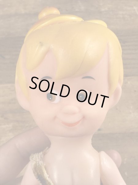 70年代頃のフリントストーンのバンバンのビンテージのフィギュア