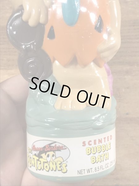 90’sのフリントストーンのフレッドのヴィンテージのシャンプーボトル