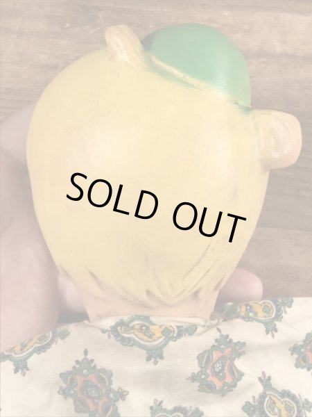 60年代頃のフリントストーンのバンバンのビンテージのハンドパペットドール