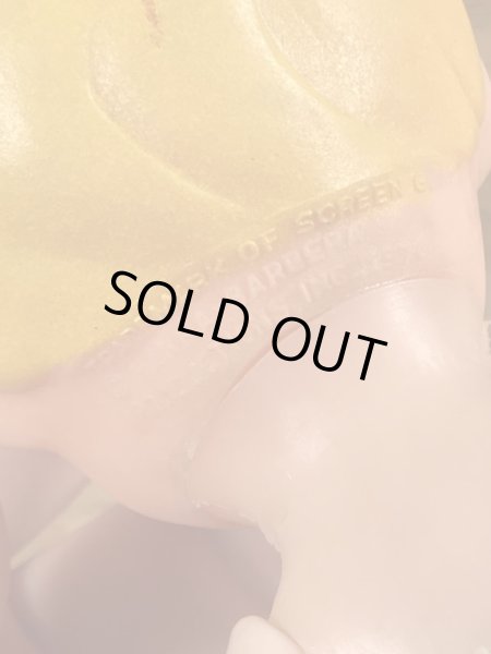 70年代頃のフリントストーンのバンバンのビンテージのフィギュア