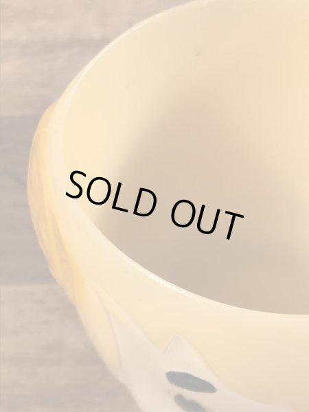 60年代頃のフリントストーンのバンバンのビンテージのマグカップ