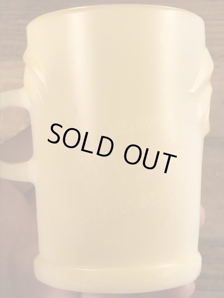 60年代頃のフリントストーンのディノのビンテージのマグカップ