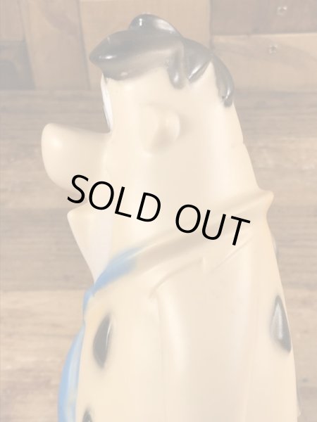 70年代頃のフリントストーンのフレッドのビンテージのスクイーズドール