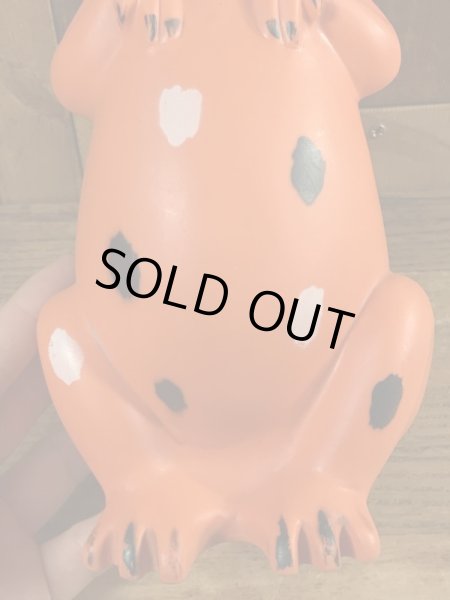 60’sのフリントストーンのディノのヴィンテージのソフビフィギュア