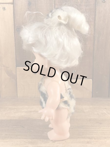 60~70’sのフリントストーンに似た原始人のヴィンテージのフィギュア