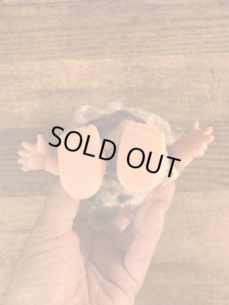 60~70’sのフリントストーンに似た原始人のヴィンテージのフィギュア