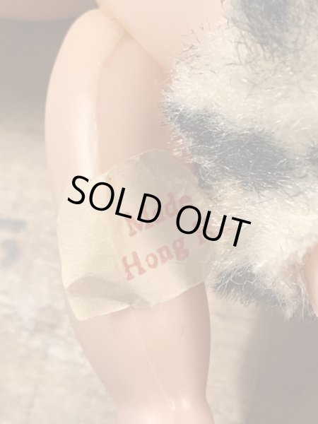 60~70’sのフリントストーンに似た原始人のヴィンテージのフィギュア