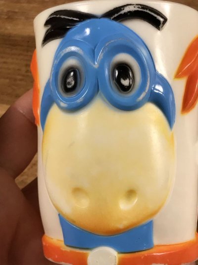 画像1: Flintstones Dino Plastic Mug　ディノ　ビンテージ　マグカップ　フリントストーン　60年代