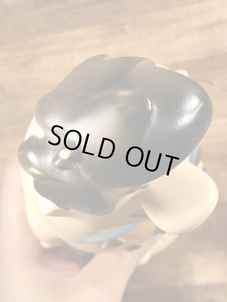 70年代頃のフリントストーンのフレッドのビンテージのスクイーズドール