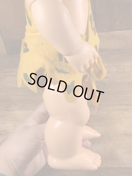 60’sのフリントストーンのバンバンのヴィンテージのフィギュア