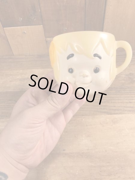 60’sのフリントストーンのバンバンのヴィンテージのプラカップ