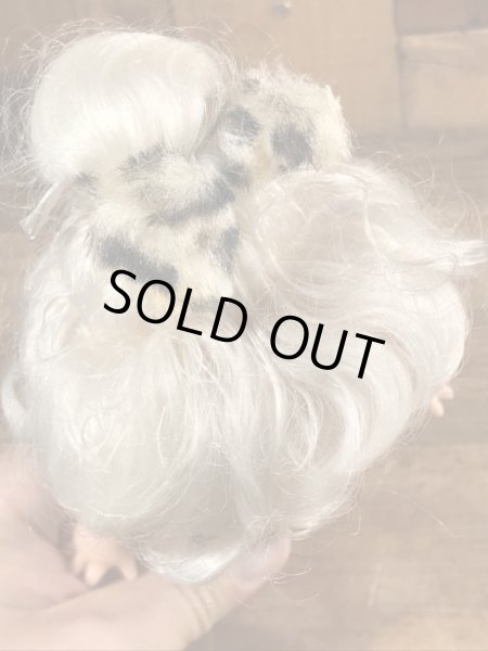 60~70年代頃のフリントストーンに似た原始人のビンテージのドール