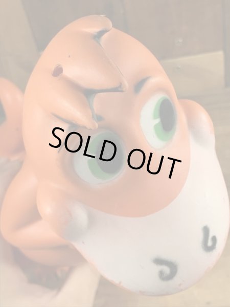 60年代頃のフリントストーンのディノのビンテージのラバードール