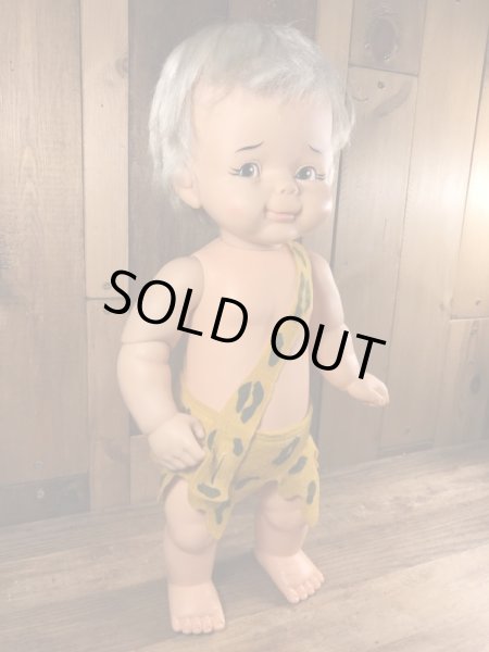 60年代頃のフリントストーンのバンバンのビンテージのビッグドール