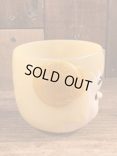 60年代頃のフリントストーンのバンバンのビンテージのマグカップ