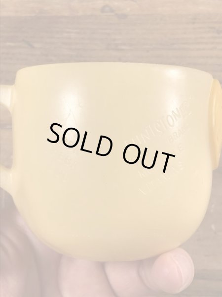 60年代頃のフリントストーンのバンバンのビンテージのマグカップ