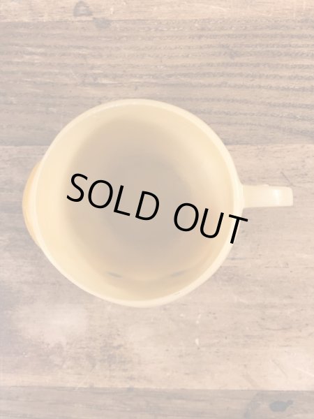 60年代頃のフリントストーンのバンバンのビンテージのマグカップ