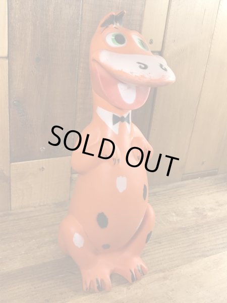 60年代頃のフリントストーンのディノのビンテージのラバードール