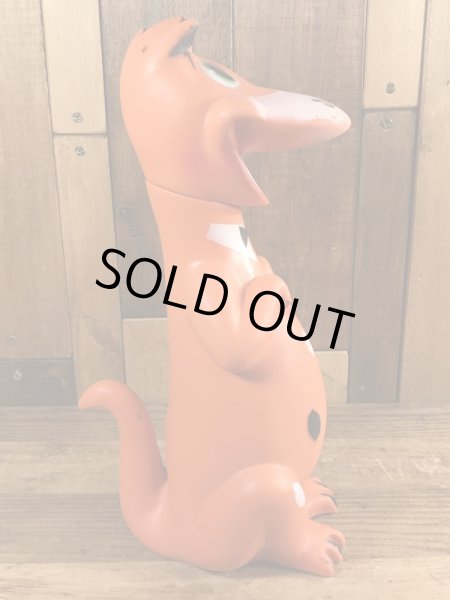 60年代頃のフリントストーンのディノのビンテージのラバードール