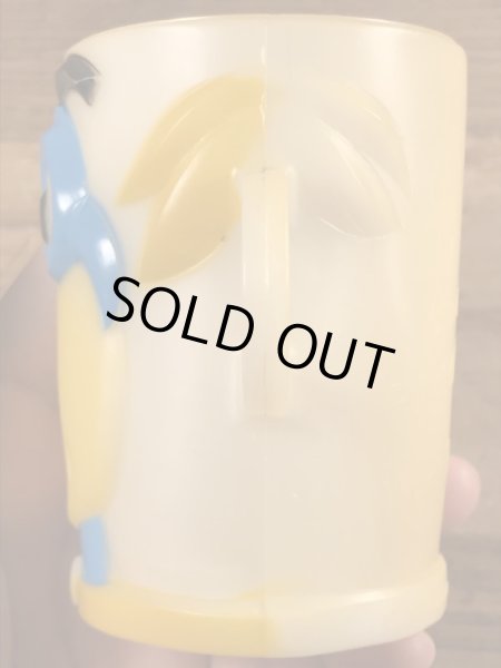 60’sのフリントストーンのディノのヴィンテージのプラカップ