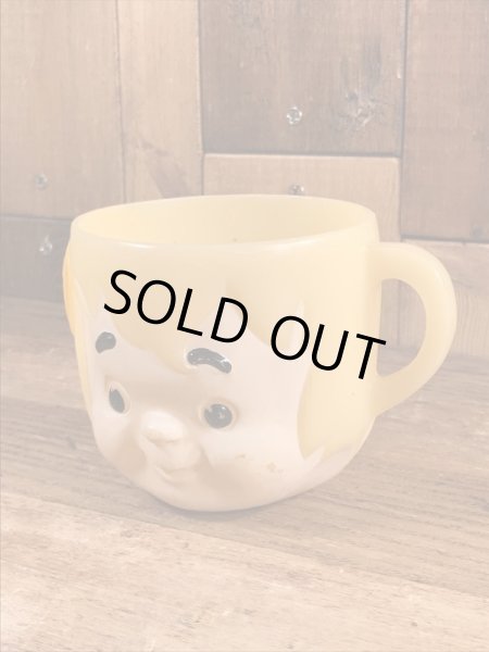 60’sのフリントストーンのバンバンのヴィンテージのプラカップ