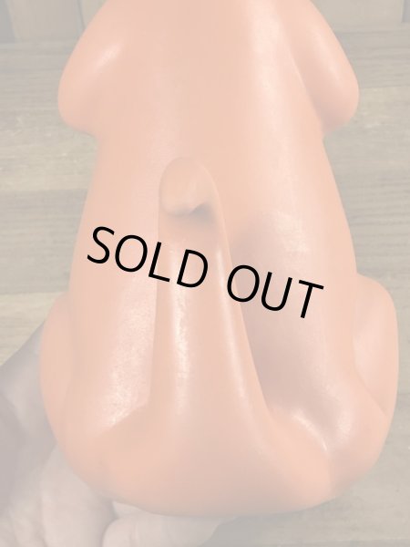 60’sのフリントストーンのディノのヴィンテージのソフビフィギュア