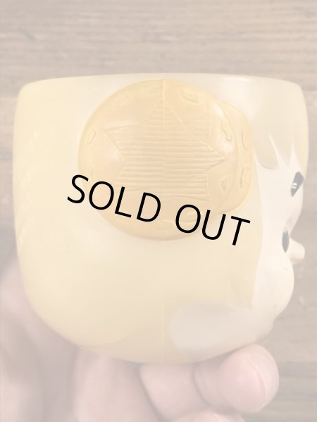 60’sのフリントストーンのバンバンのヴィンテージのプラカップ