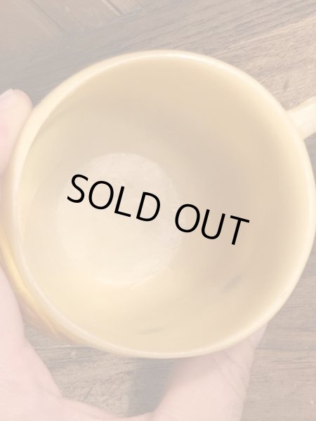 60年代頃のフリントストーンのバンバンのビンテージのマグカップ