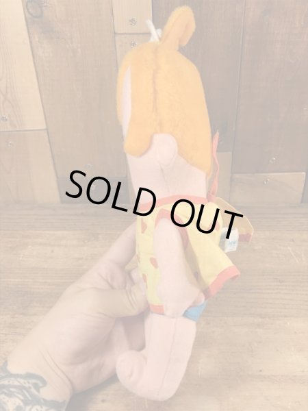 70’sのフリントストーンのペブルスのヴィンテージのぬいぐるみ