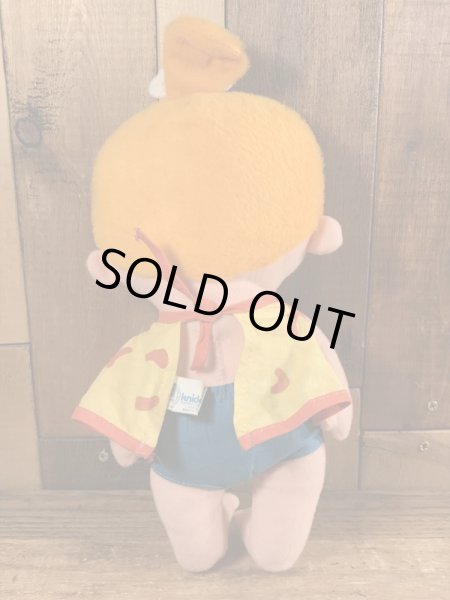 70’sのフリントストーンのペブルスのヴィンテージのぬいぐるみ