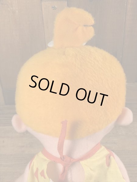 70年代頃のフリントストーンのペブルスのビンテージのラグドール